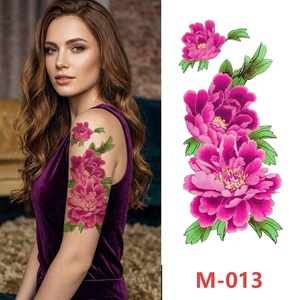 Tatuajes Temporales Coloridos <span class=keywords><strong>de</strong></span> Rosas Sexys <span class=keywords><strong>para</strong></span> <span class=keywords><strong>Mujer</strong></span> - Product Image 1