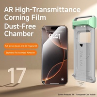 Protecteur d'écran 3D AR en verre trempé 9H HD haute transparence pour iPhone 15 16 17 18 Pro Max Plus Air 16e 17e avec applicateur de film