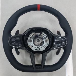 พวงมาลัยหุ้มหนังสำหรับ BMW G30 G20 G28 G29 G38 G12 G05 G11G80 G01G02 G15 - Product Image 1