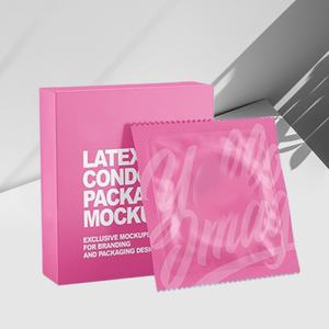 Boîtes cadeaux pliables écologiques personnalisées avec logo imprimé pour les jouets sexuels et les préservatifs pour hommes, pour l'emballage et l'impression de produits vides - Product Image 1