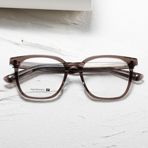 Monturas de gafas rectangulares de borde completo, color sólido, anti-UV, para adultos, unisex, corrección de la visión - Product Image 6