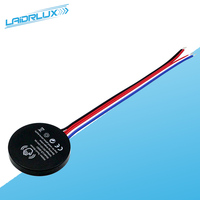 Saklar Sensor Peredup Lampu LED Sentuh Pintar Tiga Warna dengan Kecerahan yang Dapat Disesuaikan DC12-24V untuk Kaca & Akrilik