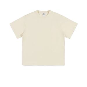 T-shirt unisexe Sunton Summer 305G, lourd, respirant, durable, style américain, pur coton, couleur unie, col rond, manches courtes - Product Image 4