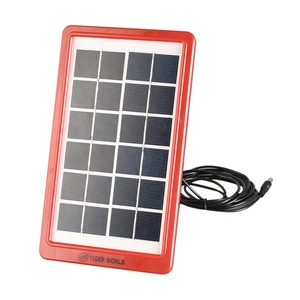 Hệ Thống Sunpanel Di Động Hiệu Suất Cao 168*140*17 Mm 12 Ô Kích Thước Nhỏ 2W 6V Tấm Năng Lượng Mặt Trời Cho Bộ Sạc Di Động - Product Image 6