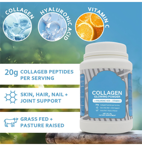 Poudre de boisson beauté OEM avec glutamine et <span class=keywords><strong>vitamine</strong></span> <span class=keywords><strong>C</strong></span> pour éclaircir la peau, favoriser la croissance musculaire et soutenir la densité osseuse - Product Image 4