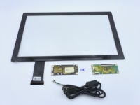 Écran tactile capacitif LST de haute qualité 13,3 pouces avec interface RS232/USB pour usage médical et industriel
