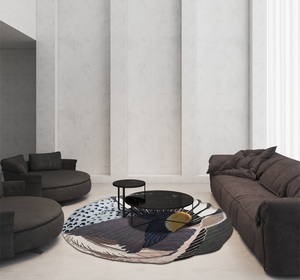 Tay chần sợi vòng 3D cánh thảm thảm tùy chỉnh Thảm khu vực Thảm thả vận chuyển biểu tượng tùy chỉnh thảm - Product Image 3