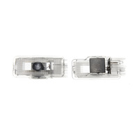 Lumière de bienvenue pour portière de voiture, projecteur LED laser avec logo pour Peugeot 407 2003-2010