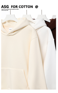 Wholesale Custom logo <strong>Boxy</strong> <strong>Blanks</strong> Oversized Polyester Cotton Knit 480gsm Polar Fleece Pullover <strong>Hoodies</strong> for Men New - Product Image 4