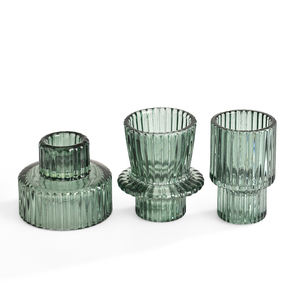 Modern Colorful <strong>Glass</strong> <strong>Candle</strong> <strong>Holder</strong> for Taper <strong>Glass</strong> Candlestick Wholesaler - Product Image 5