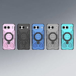 Cho Oneplus 13t ACE 5 Racing NORD 4 sang trọng tùy chỉnh từ vòng đứng trường hợp điện thoại với 360 Vòng chân đế đa chức năng - Product Image 6