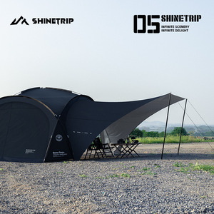 เต็นท์โดม Shinetrip ขนาด 10x10 ฟุต ผ้าอ๊อกซ์ฟอร์ดเคลือบสีเงิน กันลม สำหรับตั้งแคมป์กลางแจ้ง - Product Image 1