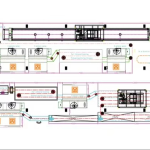 สายการผลิตเคลือบผงอัตโนมัติระบบรีไซเคิลตู้พ่นอลูมิเนียมประสิทธิภาพสูง | เตาอบอุตสาหกรรม - Product Image 1