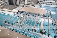 Línea de Producción de Muebles Inteligente TechPro (TPM1325E-2PL) Router CNC para Fabricación de Paneles de Madera, Prensa y Cepilladora Automática