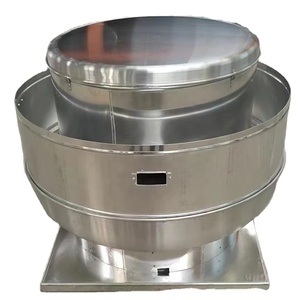 Kipas knalpot dapur baja tahan karat, tudung kipas angin AC 750 V 6500CMH untuk konstruksi rumah restoran 380 W 6500CMH - Product Image 2