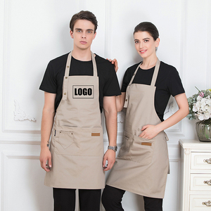 <span class=keywords><strong>Tablier</strong></span> de <span class=keywords><strong>Chef</strong></span> en Polyester avec Logo Imprimé, <span class=keywords><strong>Tablier</strong></span> de Restauration à Col Épais, <span class=keywords><strong>Tablier</strong></span> de Boulangerie pour Thé au Lait - Product Image 1
