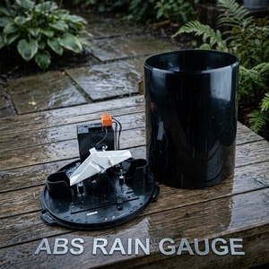 Pluviomètre à godet basculant Veinasa-ABS High Hyetometer pour auvent, capteur de pluie Veinasa-ABS High Hyetometer Acc - Product Image 1