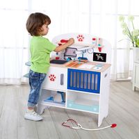 Juego de juguetes de médico para niños, estetoscopio de inyección, mesa de trabajo, bebé, niño, niña, 3-5 años, regalo de cumpleaños.