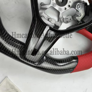 Factony Direct Sales Wholesale Price Carbon Fiber Perforated Leather Steering Wheel for Infiniti Q50 Q60 <b>Car</b> Steering Wheel - Product Image 3