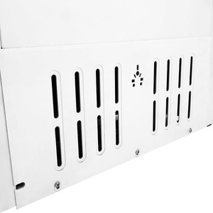 Suitable Powered for Household Hotel Use Quality Compressor Commercial Chest <b>Freezer</b> Double-Door KCD-135Q - Product Image 2
