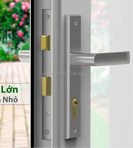 Tấm Hẹp 250Mm * 35Mm Việt Nam Thép Không Gỉ 304 /201 Tay Nắm Tấm Cửa Kính Chất Liệu