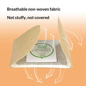 Patch de Moxibustion Tricolore Auto-Chauffant à l'Armoise, Compresse Chaude pour Épaules et Nuque, Autocollants de Thermothérapie à Base de Plantes - Product Image 3