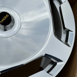 Wheel shome Big Size 21 22 23 Zoll Silber poliertes Kuchen legierung srad 5 X PCD geschmiedete Felge auf Lager für Mercedes Benz Maybach - Product Image 5