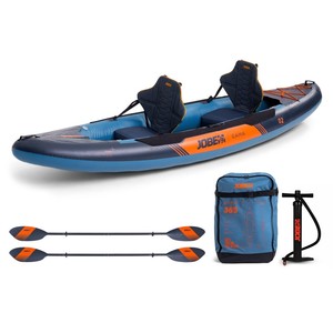 Jobe Gama Kayak gonflable en PVC de haute qualité 4m pour la pêche et le surf Canoë pour les sports nautiques et la rivière - Product Image 1