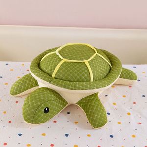 Juguetes de Peluche de Tortuga Verde y Rosa, Cojín Suave de Tortuga, Almohada <span class=keywords><strong>Oogway</strong></span>, Respaldo, Muñecos de Peluche de Tortuga de Ojos Grandes, Regalo para Niños - Product Image 5