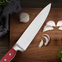 Couteau de cuisine en acier inoxydable, manche en ABS, bloc de bois, ensemble de couteaux de restaurant professionnels, 16 pièces