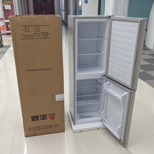 X 118L Household Capacity Upper and Lower Door <b>Refrigerator</b>, Energy-saving <b>Refrigerator</b> Ac French Table Top Commercial Small Wit - Product Image 5