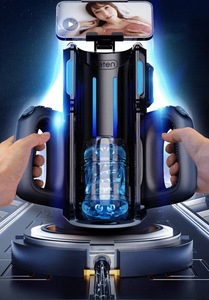 Power King Masturbador Automático Masculino 12 vezes/s Brinquedo Sexual com Suporte para Telefone Máquina Sexual Elétrica para Homens - Product Image 3