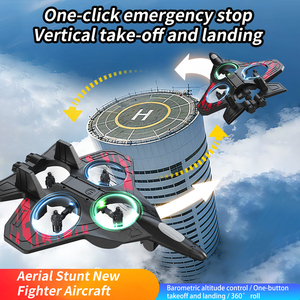 Avión de <span class=keywords><strong>Juguete</strong></span> AiJH de Espuma EPP, Modelo de Avión de Combate RC, Planeador de Ala Fija, Anti-Caídas, Irrompible, Control Remoto 2.4G - Product Image 4