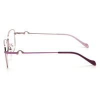 Nouveau cadre haut de gamme simple pour femmes, monture optique en verre titane, monture de lunettes originale, dernier modèle