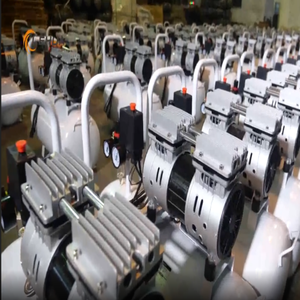 200L 0.75*5HP 300L/min נייד Oilless מדחס אוויר - Product Image 4