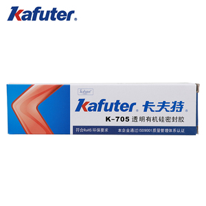 Selante Transparente de Silicone à Prova d'Água Kafuter K-705-45g Resistente à Umidade e Antissísmico Barato - Product Image 2