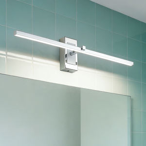 Lampe LED murale moderne nordique simple en aluminium étanche pour miroir frontal, idéale pour salle de bain, maquillage et coiffeuse - Product Image 2