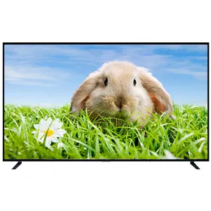 Large Screen OEM LCD TV 4K Television 86 inch, SKD CKD 4K DLED TV New UHD, Top list Television 75 inch 4K