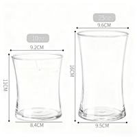 Vente en gros de pots à bougies en verre vides, pots à bougies uniques, pots à bougies personnalisés de style nordique, pots à bougies transparents de 12 oz avec couvercle en bois