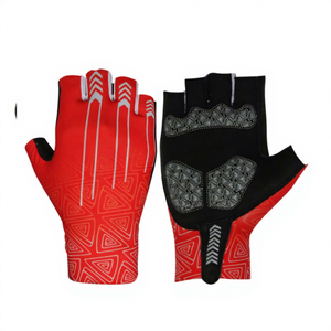 Gants de moto et de cyclisme unisexes à doigts entiers, compatibles avec les écrans tactiles, en coton respirant, avec fermeture à cordon, coupe-vent et antidérapants - Product Image 1