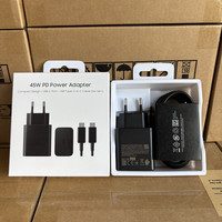 Chargeur Super Rapide 45W PD 3.0 avec Câble 5A 1.8M EP-T4510 Adaptateur Secteur USB C Type C pour Samsung Galaxy S26 S25 S24
