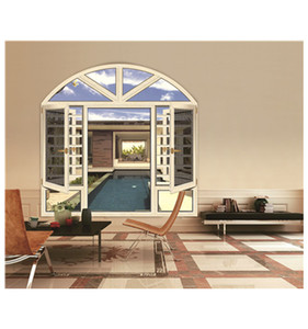 Ventanas <span class=keywords><strong>de</strong></span> vidrio <span class=keywords><strong>de</strong></span> marco <span class=keywords><strong>de</strong></span> aluminio francés <span class=keywords><strong>de</strong></span> aluminio ventana ladrón diseño a prueba <span class=keywords><strong>de</strong></span> - Product Image 1