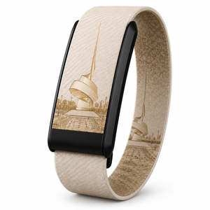 Sangle de remplacement souple et respirante en nylon imperméable avec boucle auto-agrippante 23 mm pour le sport, protection élastique pour femmes et hommes, personnalisable - Product Image 1