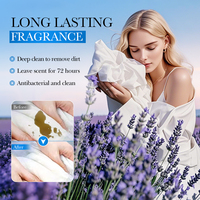 SADOER Détergent Liquide Haute Performance Personnalisé Parfum Lavande Écologique 500ml Durée de Vie 3 Ans pour Salle de Bain