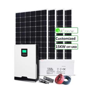 Système solaire à supercondensateurs 5kW 15kW 150Vdc 550Vdc 20kW 30kW 48V hors réseau pour maison avec outils de montage complets - Product Image 4