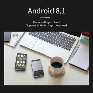 Hbnkh fabrika fiyat 4 inç IPS dokunmatik ekran Android 8.1 MP4 MP3 çalar Wifi ile oyuncu renkleri ve programları özelleştirmek için destek - Product Image 2