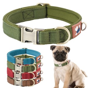 Adjustable <b>Dog</b> <b>Collar</b> Webbing Lining Small Medium Size Pet <b>Collar</b> For <b>Dogs</b> - Product Image 5