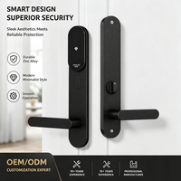 Serrure de porte électronique intelligente pour hôtel, vente en gros d'usine, serrures intelligentes pour hôtel, serrure magnétique RFID