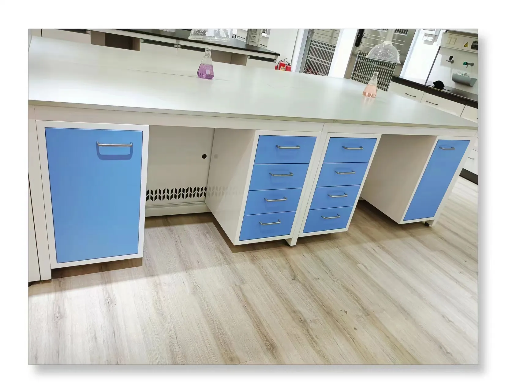Школьная лабораторная мебель Рабочий стол лабораторные столы и стулья индивидуальный дизайн
