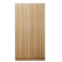 Casier en bois direct d'usine pour le stockage de vêtements Armoire en bois Double portes
